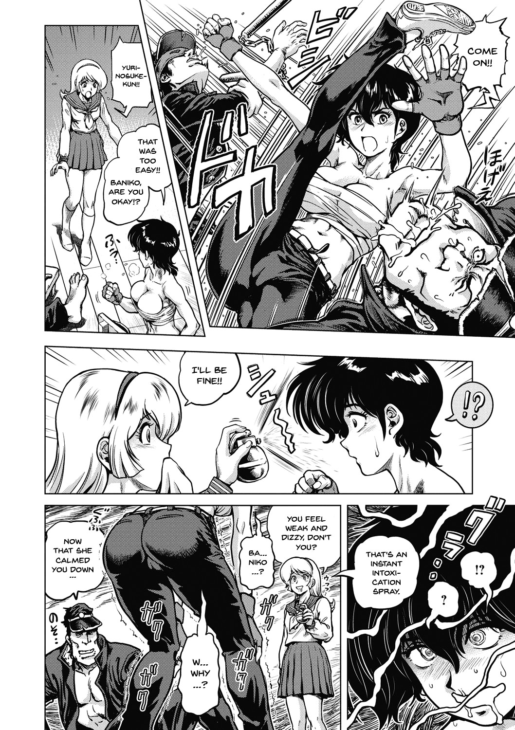 Hentai Manga Comic-Informal Heroine Gangbang-Read-9